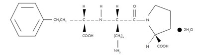 Lisinopril Structure.jpg (Lisinopril Structure)